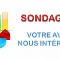 r�sultats sondage